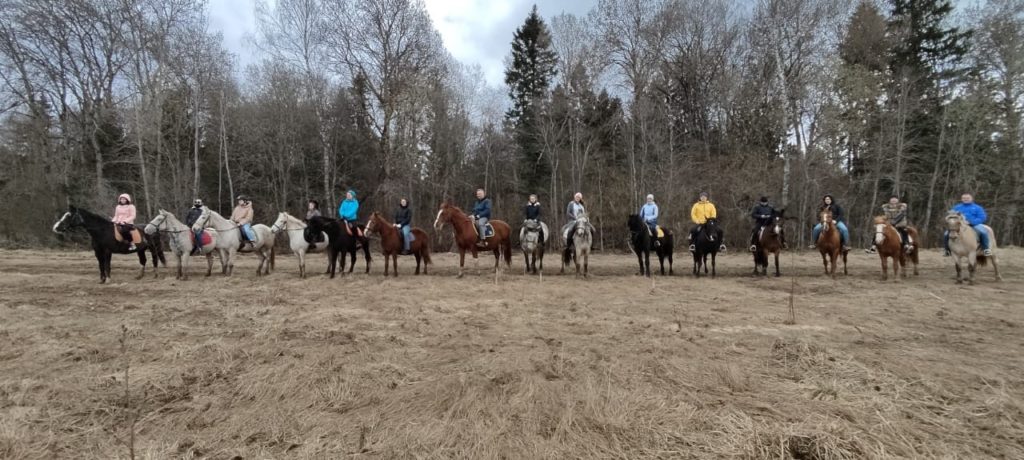 конный поход в приют