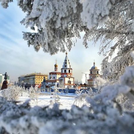 Тур на Байкал зимой - Иркутск