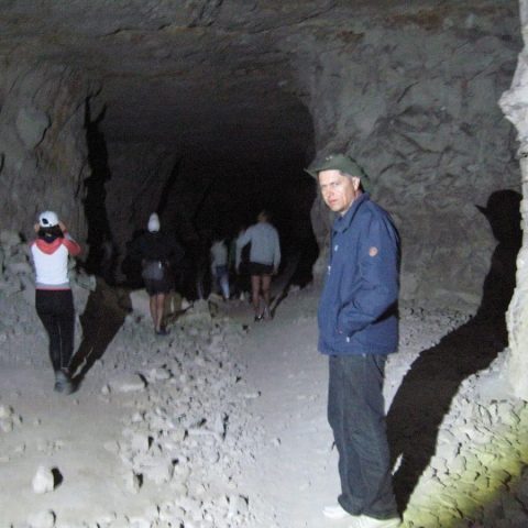 Сплав по Самарской луке - пещера