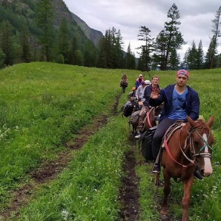 Конный тур на Алтай - на конях